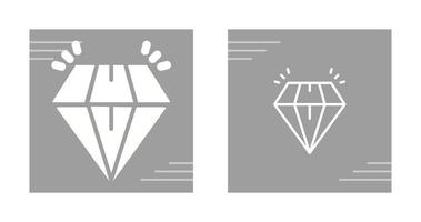 diamant vector pictogram