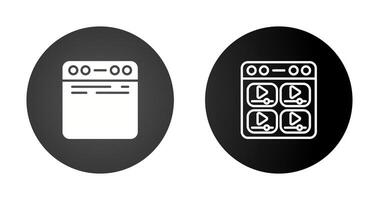 browser vector pictogram