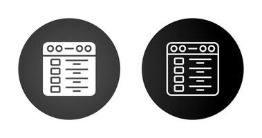 browser vector pictogram