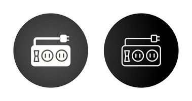 stekkerdoos vector pictogram