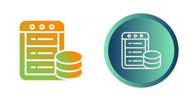 database vector pictogram