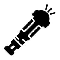 telescoop vector pictogram