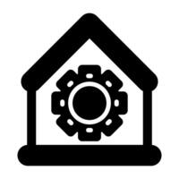 huis vector pictogram