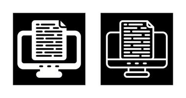 document vector pictogram