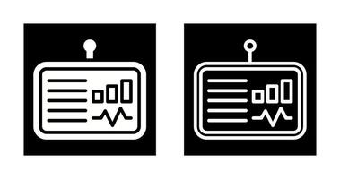 dashboard vector pictogram