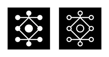 netwerk analyse vector icoon