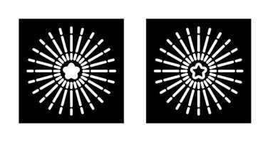 vuurwerk vector pictogram