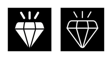 diamant vector pictogram