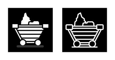 winkelwagen vector pictogram