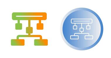 hiërarchie vector pictogram