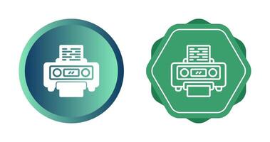 printer vector pictogram