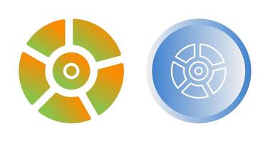 cirkeldiagram vector pictogram