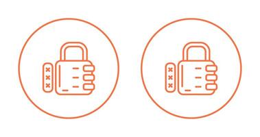 hangslot vector pictogram