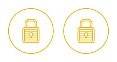 hangslot vector pictogram