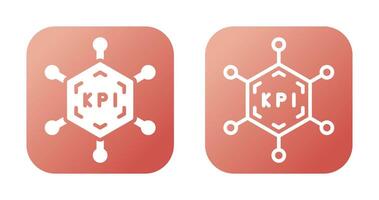 sleutel prestatie indicatoren vector icoon