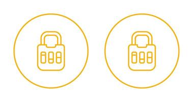 hangslot vector pictogram