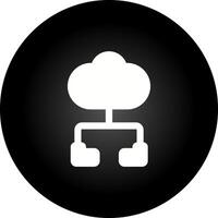 cloud computing vector icon