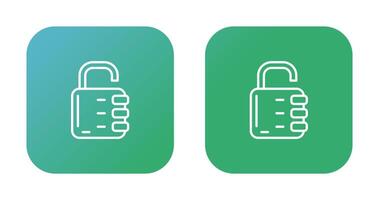 hangslot vector pictogram