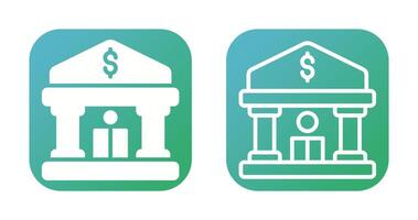 bank vector pictogram