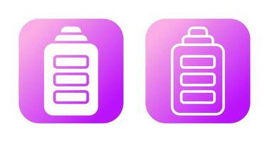 batterij vector pictogram