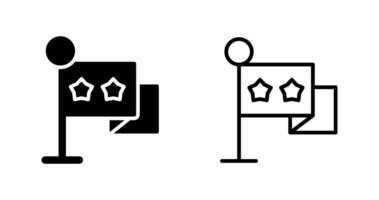 vlag vector pictogram