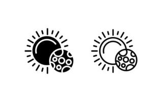 zon vector pictogram