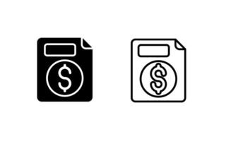 document vector pictogram