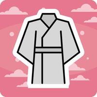 kimono vector icoon