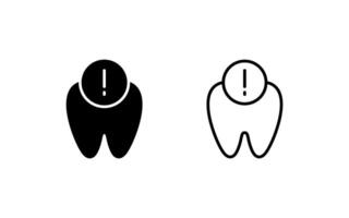 nood vector pictogram