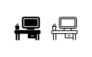 computer vector pictogram