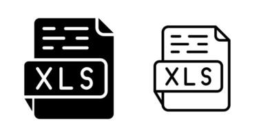 xls vector icoon