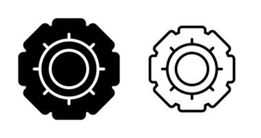 tandwiel vector pictogram