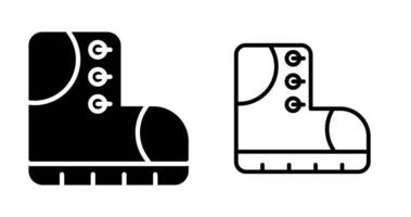 elektrisch werk laarzen vector icoon