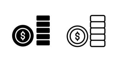 munten vector pictogram