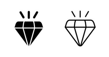 diamant vector pictogram