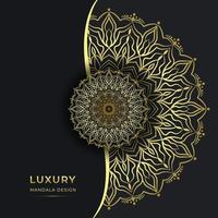 decoratief luxe sier mandala achtergrondontwerp vector