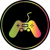 gaming glyph ten gevolge kleur icoon vector