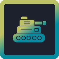 militaire tank vector icon