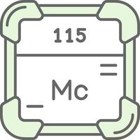 moscovium groen licht filay icoon vector