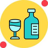 fles vector pictogram