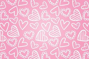 gelukkig Valentijnsdag dag, Valentijnsdag dag harten achtergrond. vector
