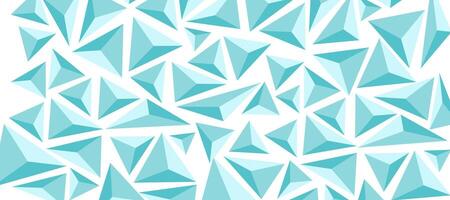 abstract blauw driehoek laag poly decoratief ontwerp achtergrond vector