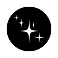 sparkles icoon vector. fonkelend sterren illustratie teken. schijnend barsten symbool. ster logo. vector
