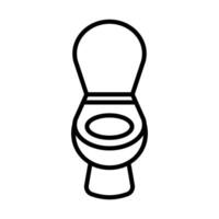 toilet icoon vector ontwerp sjabloon in wit achtergrond