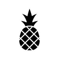 pineaple icoon vector ontwerp sjabloon in wit achtergrond