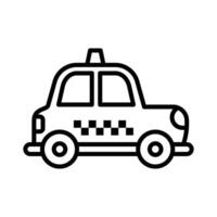 taxi icoon vector ontwerp sjabloon in wit achtergrond