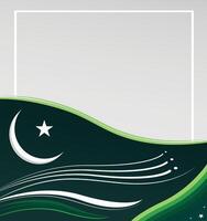 Pakistan dag vector illustratie posters