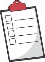 vector checklist zonder achtergrond