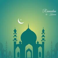 vector Ramadan kareem achtergrond