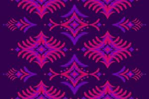 abstract etnisch ikat kunst. naadloos patroon in stam. aztec meetkundig ornament afdrukken. vector